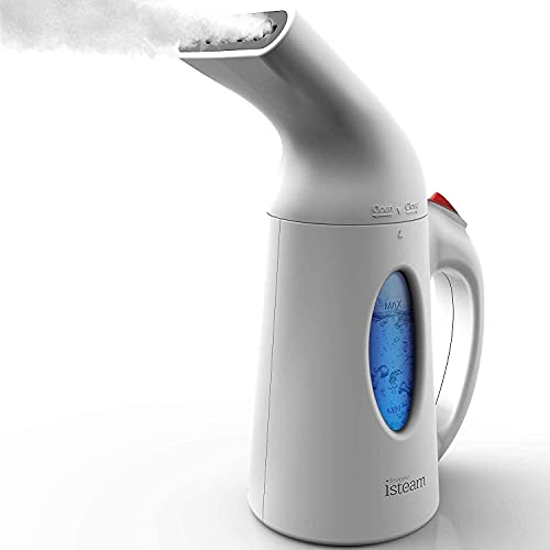 isteam Steamer for Clothes [Home Steam Cleaner] Powerful Travel Steamer 7-in-1. Handheld...