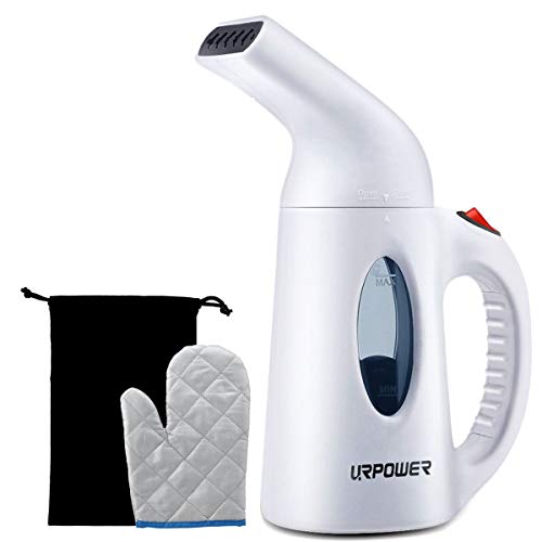 URPOWER Garment Steamer 130ml Portable 7 in 1 Handheld Fabric Steamer Fast Heat-up Powerful...