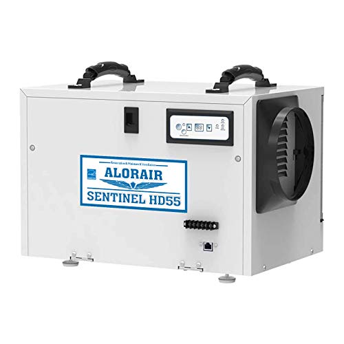 ALORAIR Basement/Crawl Space Dehumidifiers Removal 120 PPD (Saturation), 55 Pint Commercial...